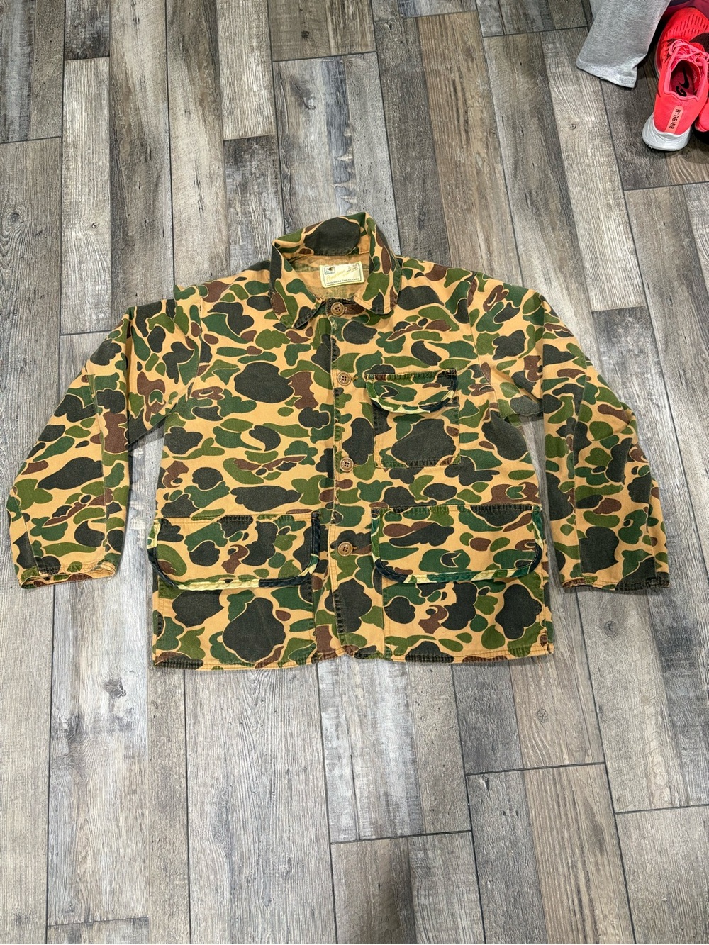 Vintage American Field Camo Hunting Jacket / Shirt-Jacket